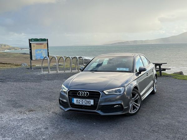 Audi A3 Saloon, Petrol, 2015, Grey