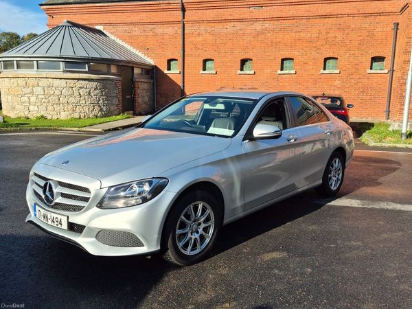 Mercedes-Benz C-Class Saloon, Diesel, 2017, Silver