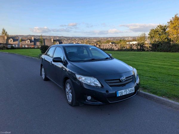 Toyota Corolla Saloon, Petrol, 2008, Black
