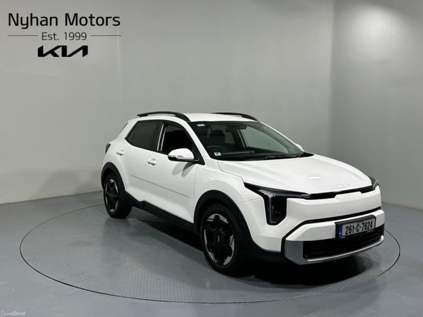 Kia Stonic Hatchback, Petrol Hybrid, 2026, White