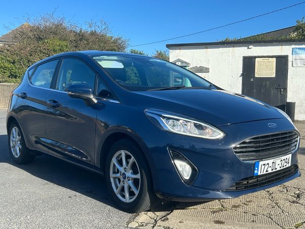 Ford Fiesta Hatchback, Petrol, 2017, Blue