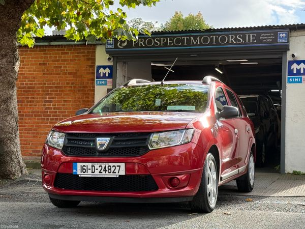 Dacia Logan Estate, Petrol, 2016, Red