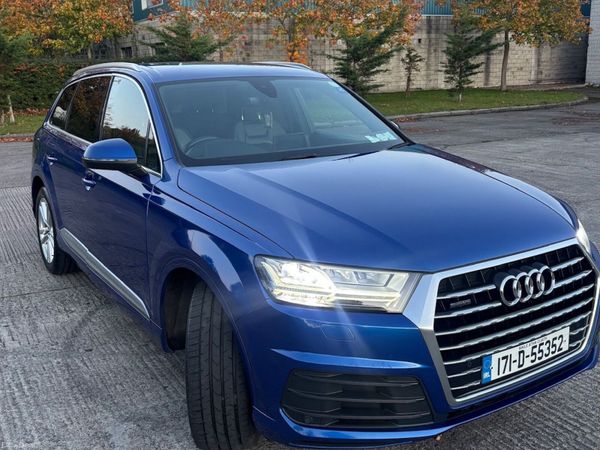 Audi Q7 SUV, Diesel, 2017, Blue