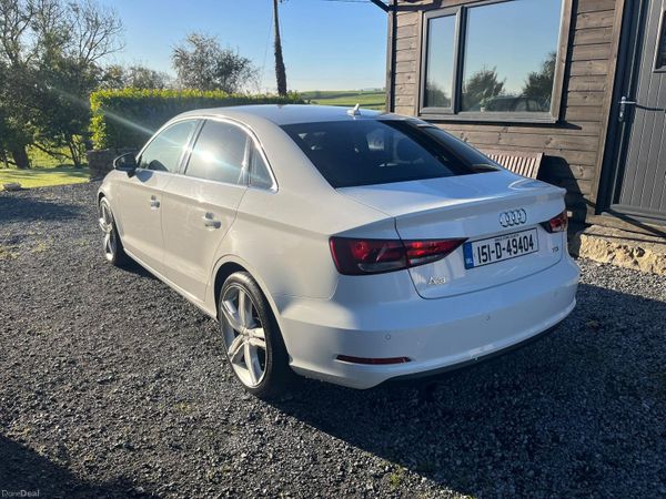 Audi A3 Saloon, Diesel, 2015, White