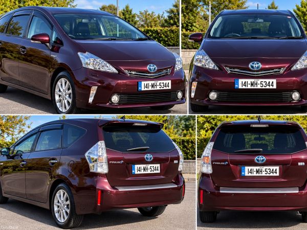 Toyota Prius MPV, Petrol Hybrid, 2014, Brown