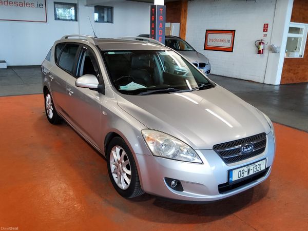 Kia Ceed Estate, Petrol, 2008, Silver