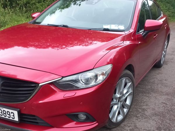 Mazda Mazda6 Saloon, Diesel, 2015, Red
