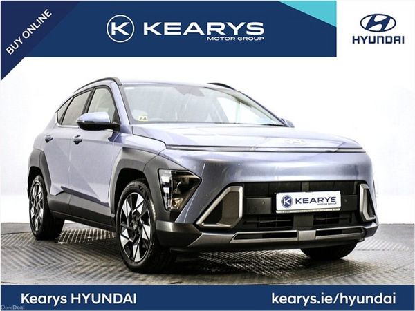 Hyundai KONA SUV, Petrol Hybrid, 2024, Blue