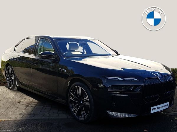 BMW 7-Series Saloon, Petrol Plug-in Hybrid, 2026, Black
