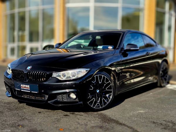BMW 4-Series Coupe, Diesel, 2017, Black