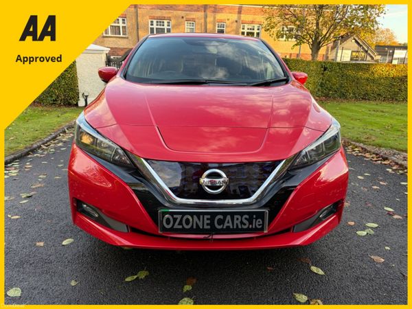 Nissan Leaf Hatchback, Electric, 2019, Red