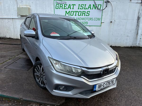Honda Grace Saloon, Petrol Hybrid, 2018, Silver