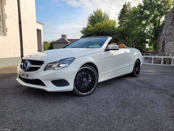 Mercedes-Benz E-Class Convertible, Diesel, 2014, White