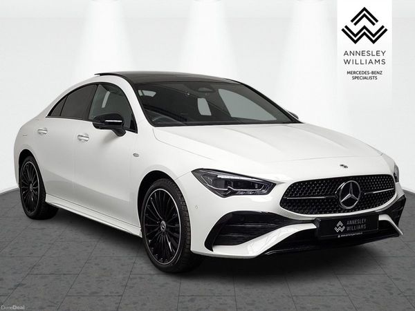 Mercedes-Benz CLA Coupe, Petrol Plug-in Hybrid, 2025, White