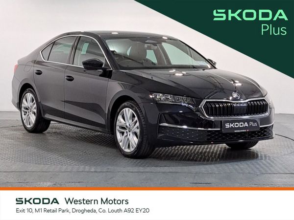 Skoda Octavia Saloon, Petrol, 2026, Black