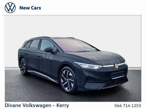 Volkswagen ID.7 Estate, Electric, 2027, Black