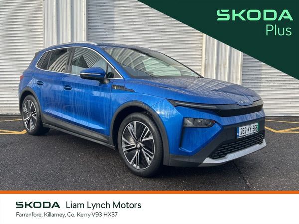 Skoda Elroq SUV, Electric, 2026, Blue