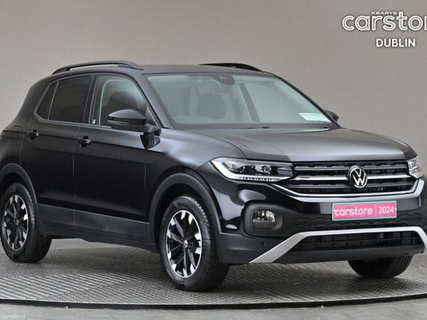 Volkswagen T-Cross SUV, Petrol, 2024, Black