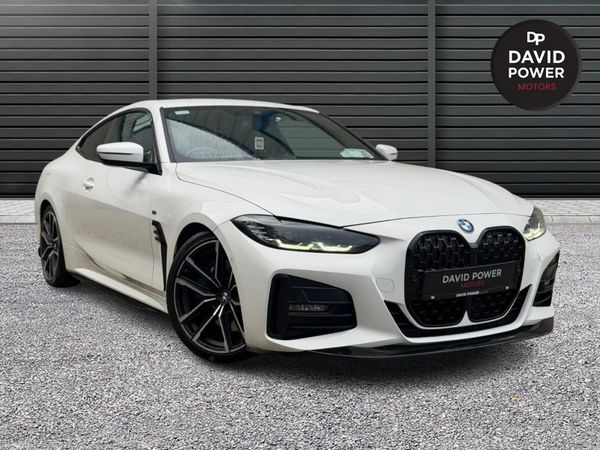 BMW 4-Series Coupe, Diesel, 2021, White