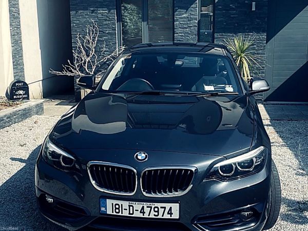 BMW 2-Series Coupe, Petrol, 2018, Grey