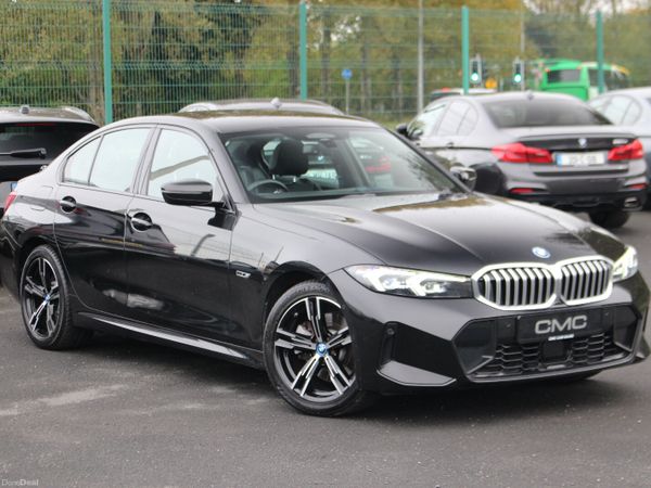 BMW 3-Series Saloon, Petrol Hybrid, 2023, Black