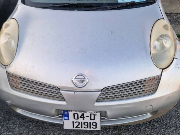 Nissan March Hatchback, Petrol, 2004, Silver