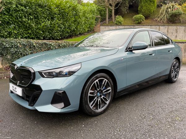 BMW i5 Saloon, Electric, 2024, Green