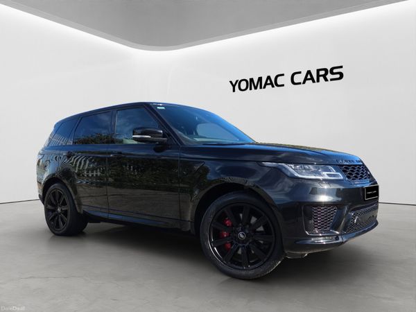 Land Rover Range Rover Sport SUV, Petrol Plug-in Hybrid, 2021, Black