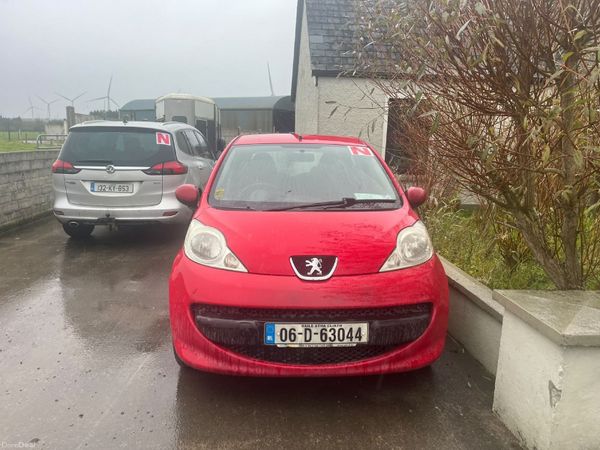 Peugeot 107 Hatchback, Petrol, 2006, Red