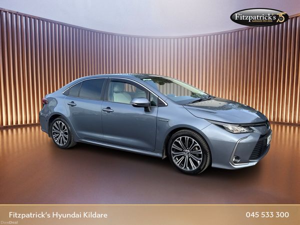 Toyota Corolla Saloon, Petrol Hybrid, 2020, Grey