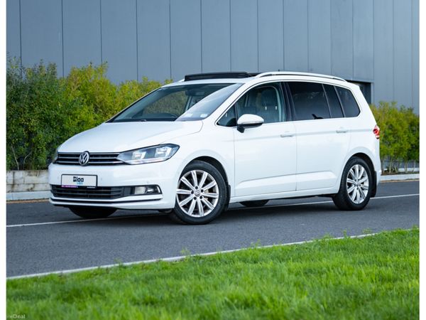 Volkswagen Touran MPV, Diesel, 2016, White