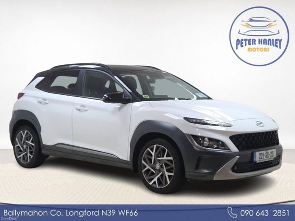 Hyundai KONA MPV, Petrol Hybrid, 2022, White