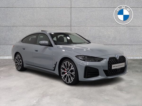 BMW 4-Series Hatchback, Diesel Hybrid, 2023, Grey