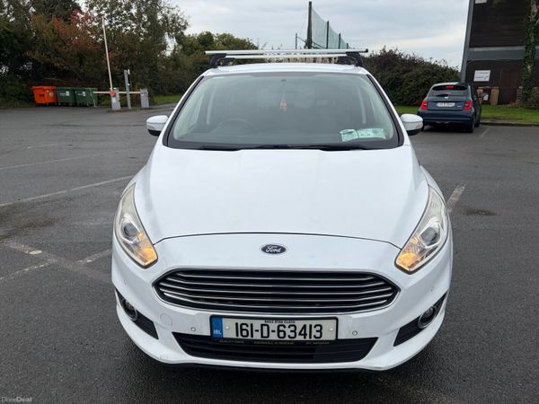Ford S-Max MPV, Diesel, 2016, White