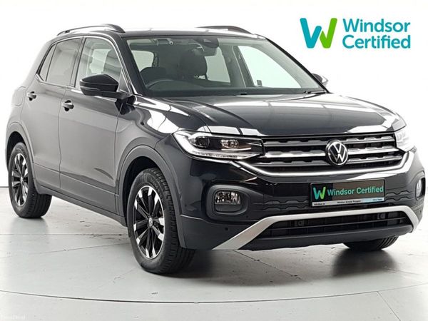 Volkswagen T-Cross Hatchback, Petrol, 2021, Black