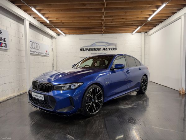 BMW 3-Series Saloon, Petrol Hybrid, 2023, Blue