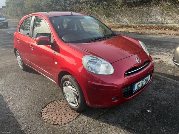 Nissan Micra Hatchback, Petrol, 2012, Red
