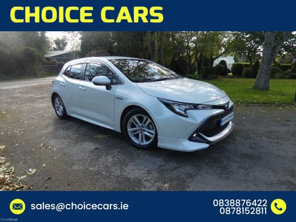 Toyota Corolla Hatchback, Petrol Hybrid, 2020, White