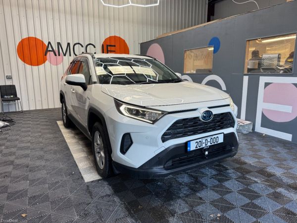 Toyota RAV4 SUV, Petrol Hybrid, 2020, White