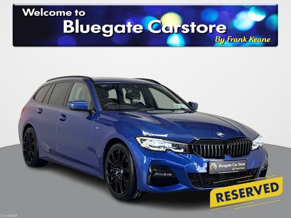 BMW 3-Series Estate, Diesel, 2019, Blue