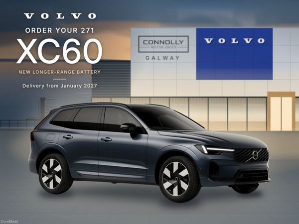 Volvo XC60 SUV, Petrol Plug-in Hybrid, 2027, Blue