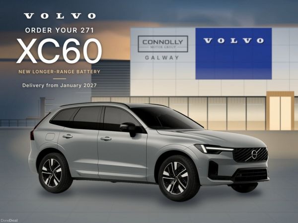 Volvo XC60 SUV, Petrol Plug-in Hybrid, 2027, Grey