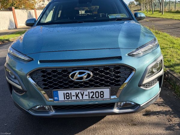 Hyundai KONA MPV, Petrol, 2018, Blue