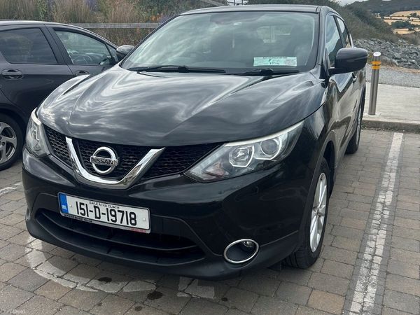 Nissan Qashqai Hatchback, Diesel, 2015, Black