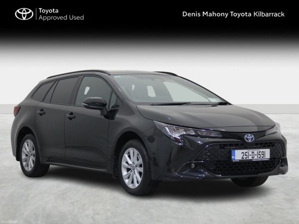 Toyota Corolla Estate, Petrol Hybrid, 2025, Black