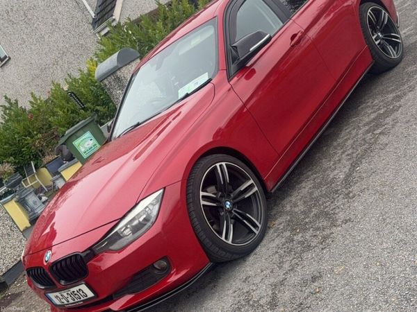 BMW 3-Series Saloon, Diesel, 2012, Red