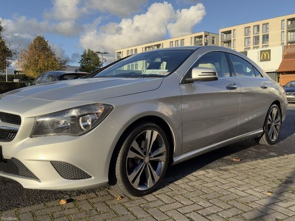 Mercedes-Benz CLA Saloon, Petrol, 2015, Silver