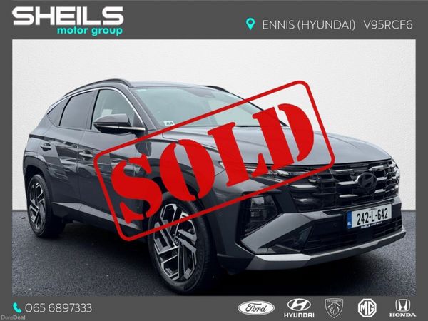 Hyundai Tucson SUV, Petrol Hybrid, 2024, Grey
