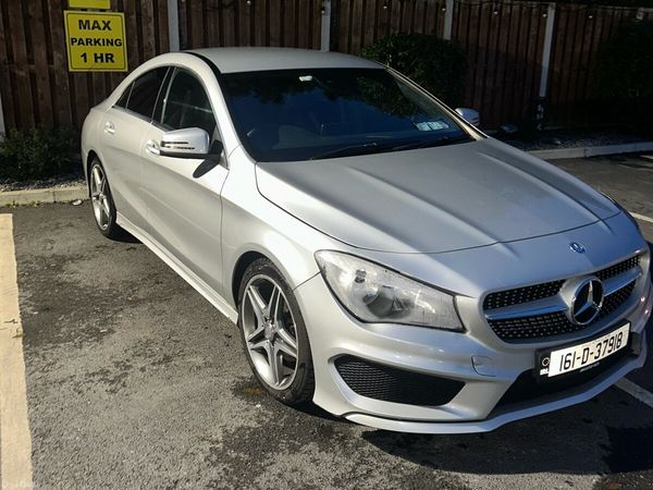 Mercedes-Benz CLA Saloon, Petrol, 2016, Silver