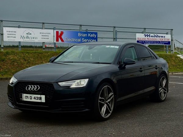 Audi A4 Saloon, Diesel, 2017, Black
